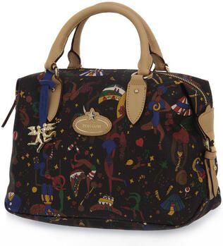 Guidi Magic Circus Handtas Bruin met Print Black Dames - Foto 2