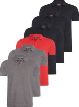 Pierre Cardin Polo Shirt Korte Mouw Classic Polo 6-Pack