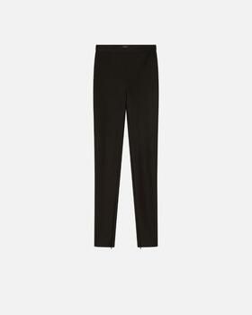 Pinko Zwarte viscose broek met ritssluiting Black Dames - Foto 5