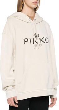 Pinko Katoenen T-shirt in Maglia stijl Beige Dames - Foto 2
