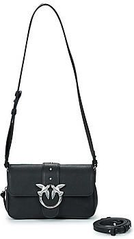 Pinko Handtas LOVE ONE SLOUCHY ZIP MINI VITELLO BIKER