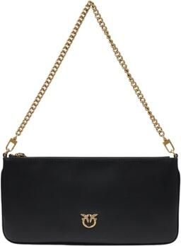 Pinko Zwarte Horizontale Platte Vitello Set Tassen Black Dames - Foto 4