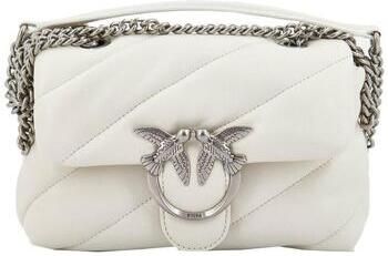 Pinko Stijlvolle Schoudertas Love Birds White Dames - Foto 2