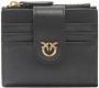 Pinko Stijlvolle Dames Portemonnees in Zwart en Goud Black Dames - Thumbnail 1