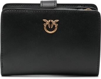 Pinko Zwarte Portemonnees voor Vrouwen Black Dames