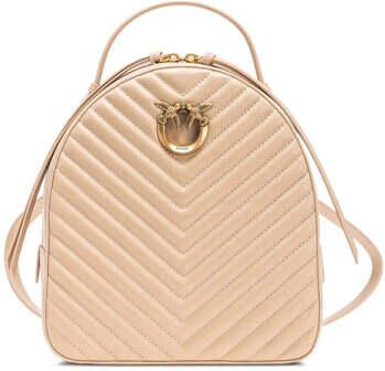 Pinko Rugzakken Beige Love Backpack in beige