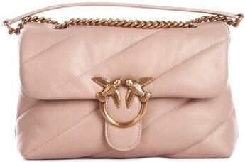 Pinko Gewatteerde Crossbody Tas Nude Neutrals Beige Dames - Foto 9