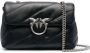 Pinko Zwarte Leren Crossbody Tas met Gouden Decoratieve Gesp Black Dames - Thumbnail 9