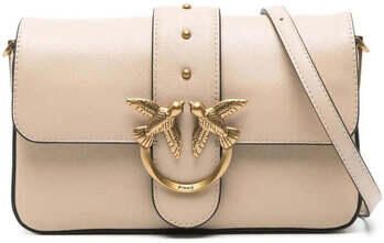 Pinko Crossbody bags Crossbody bag 'Love One Mini' in beige