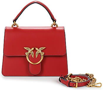 Pinko Schoudertas LOVE ONE TOP HANDLE MINI LIGHT VITELLO SETA
