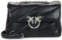 Pinko Quilted Zwarte Love Classic Puff Schoudertas Black Dames - Thumbnail 1