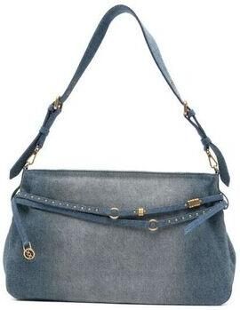 Pinko Schoudertassen Belt Bag Big Denim Blauw - Foto 5
