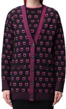 Pinko Zwarte Tricot Trui Black Dames