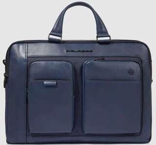 Piquadro Werk Tas Blue