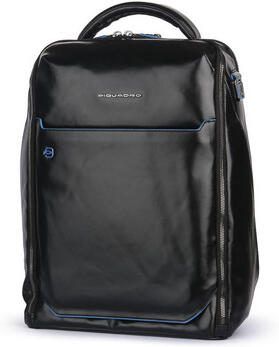 Piquadro Zwarte leren laptoptas met trolleybevestiging Black Unisex - Foto 4