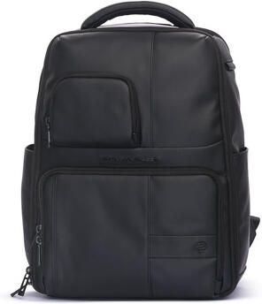 Piquadro Zwarte Bucket Bag & Rugzak Black Heren