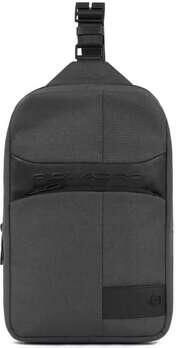 Piquadro Schoudertas Gray Unisex