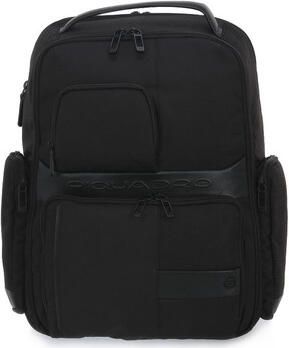 Piquadro Zwarte Bucket Rugzak Black Heren