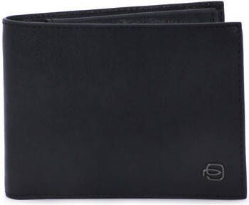 Piquadro Rfid Portemonnee met Muntvak Black Heren
