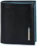 Piquadro Verticale Portemonnee met Rfid Bescherming Black Heren - Thumbnail 1