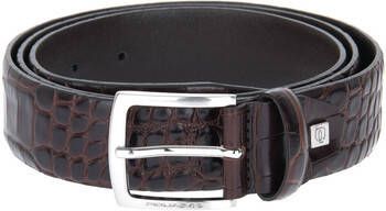 Piquadro Stijlvolle Taille Riem Brown