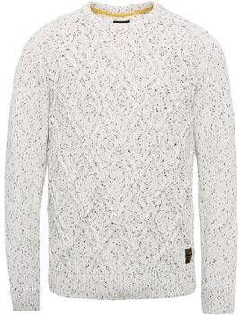 Pme Legend Sweater Trui Knitted Melange Off-White