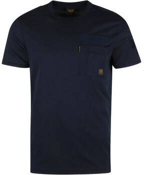 Pme Legend T-shirt Jersey T-Shirt Logo Donkerblauw