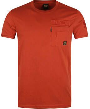 Pme Legend T-shirt Jersey T-Shirt Logo Oranje