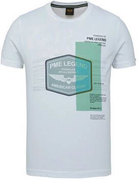 Pme Legend T-shirt Jersey T-Shirt Logo Wit