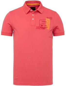 Pme Legend T-shirt Pique Polo Logo Roze