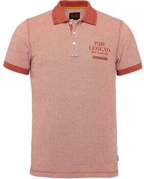 Pme Legend T-shirt Pique Polo Mecca Oranje