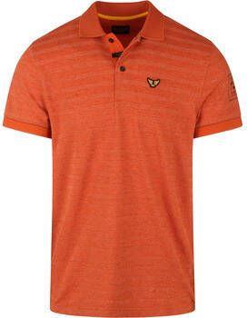 Pme Legend T-shirt Pique Polo Oranje