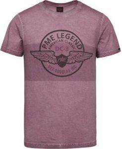 Pme Legend T-shirt T-Shirt Print Melange Paars