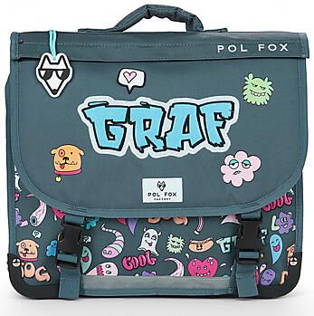Pol Fox Schooltas CARTABLE 38 CM STREET ART