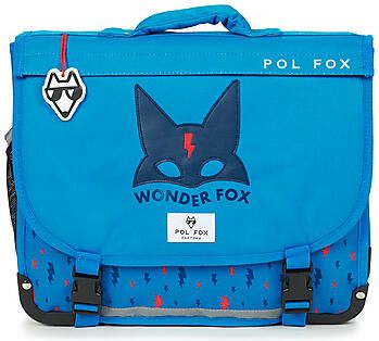 Pol Fox Schooltas CARTABLE WONDER FOX BLUE 38 CM