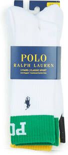 Polo Ralph Lauren Underwear Sokken met labelstitching in een set van 2 paar