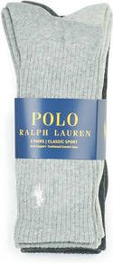 Polo Ralph Lauren Underwear Sokken met logostitching in een set van 3 paar model 'TONAL SPORT'