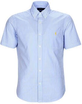 Polo Ralph Lauren Overhemd Korte Mouw CHEMISE COUPE DROITE EN SEERSUCKER