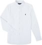 Polo Ralph Lauren Kids Slim fit overhemd met labelstitching - Thumbnail 1