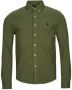 Ralph Lauren Groen Casual Overhemd Slim Fit Button-Down Kraag Green Heren - Thumbnail 1