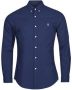 Ralph Lauren Stijlvolle Donkerblauwe Slim Fit Overhemd met Klassieke Kraag Blue Heren - Thumbnail 2