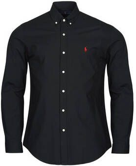 Polo Ralph Lauren Zwarte Button-Down Shirt met Handtekening Pony Black Heren