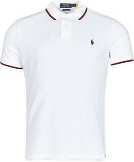 Ralph Lauren Witte Polo Shirt met Pony Logo White Heren
