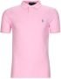 Polo Ralph Lauren Polo shirt met logo borduursel en geribbelde kraag en manchetten Pink Heren - Thumbnail 2
