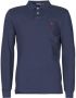 Polo Ralph Lauren Polo Shirt Lange Mouw POLO AJUSTE DROIT EN COTON BASIC MESH LOGO PONY PLAYER - Thumbnail 2