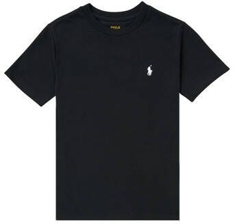 Polo Ralph Lauren T-shirt zwart Katoen Ronde hals Effen 164 176
