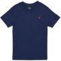 Ralph Lauren Navy Katoenen Jersey Basis T-shirt voor Jongens Blue Heren - Thumbnail 1