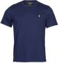 Polo Ralph Lauren Blauw Katoenen T-shirt met Polo Pony Borduursel Blue Heren - Thumbnail 1