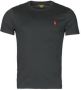 Polo Ralph Lauren Ralph Lauren T -shirt voor Hombre Black Polo Custom Slim Fit Black Zwart Heren - Thumbnail 1