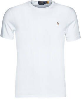 Polo Ralph Lauren T-shirt Korte Mouw T-SHIRT AJUSTE COL ROND EN PIMA COTON LOGO PONY PLAYER MULTICOLO